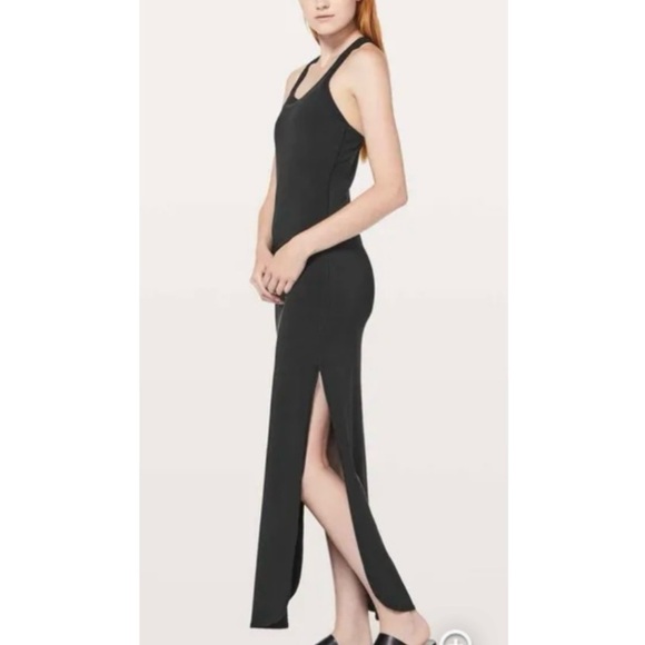 lululemon athletica Dresses & Skirts - Lululemon Black Restore & Revitalize Dress